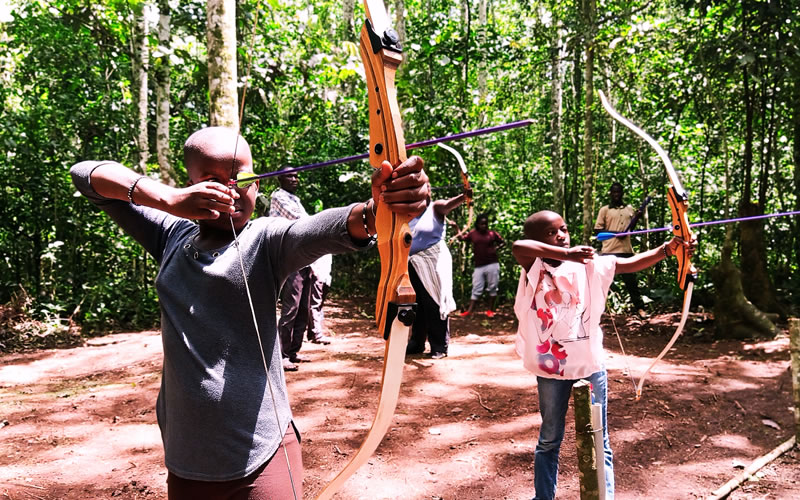 Archery Griffin Falls Camp